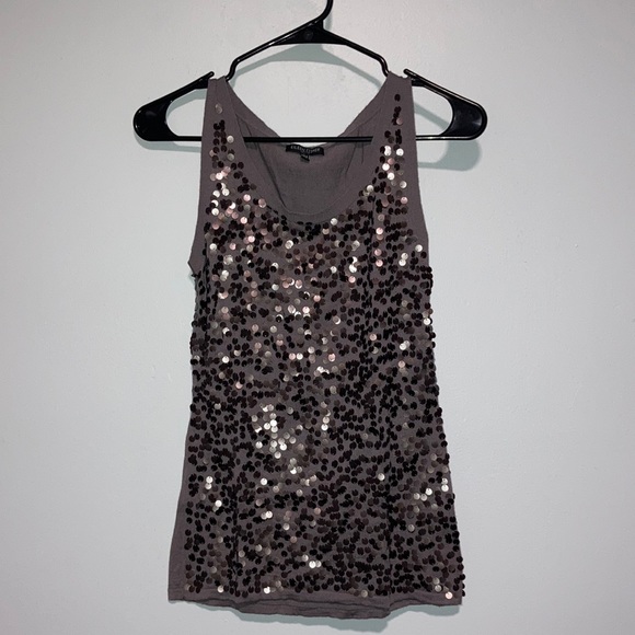 Eileen Fisher Tops - Eileen Fisher Petite Sequined Wool Top